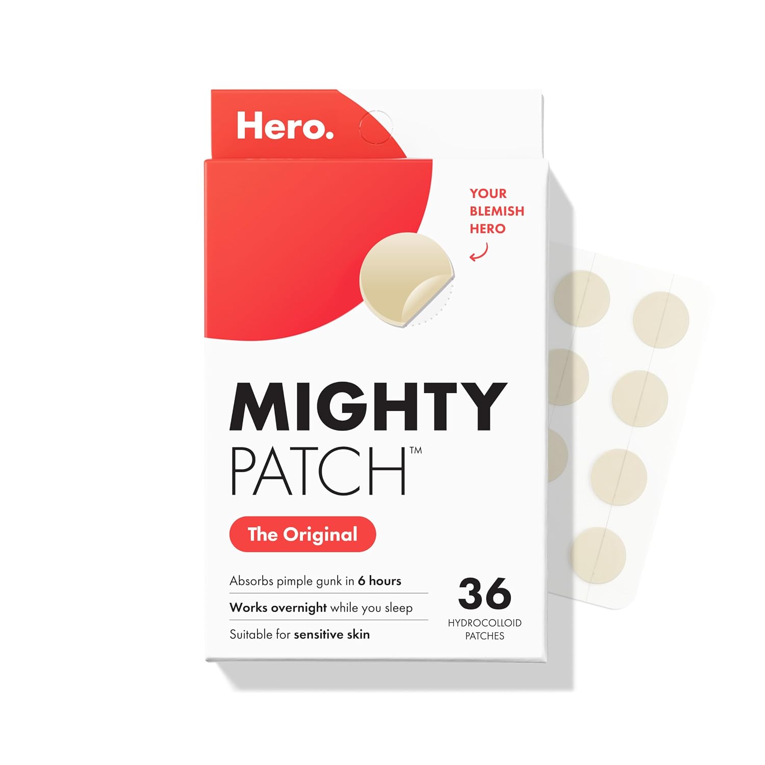 Hero Cosmetics Mighty Patch Original Acne Pimple Patches box