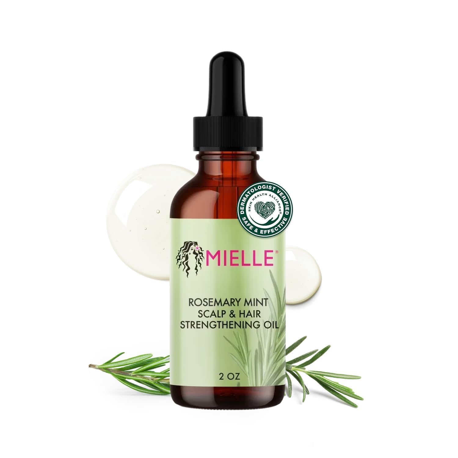 Mielle Organics Rosemary Mint Scalp & Hair Strengthening Oil bottle